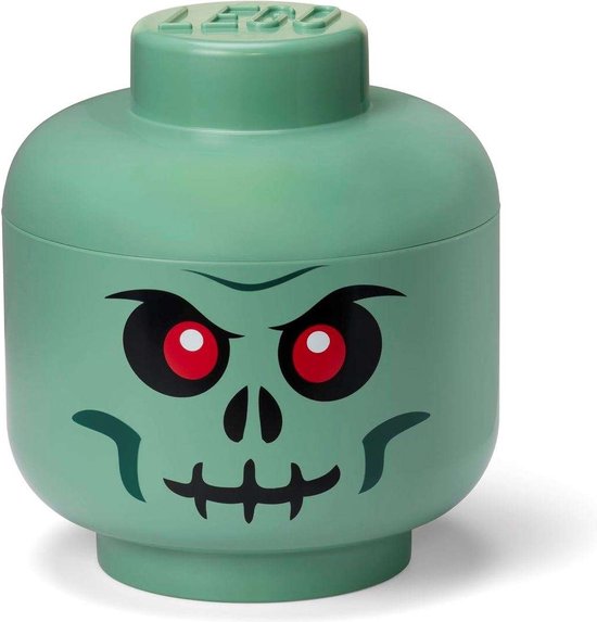 Groot skeletopberghoofd - groen