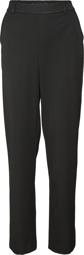 Vero Moda Vmmaya Mw Straight Solid Pant Black L32 ZWART M