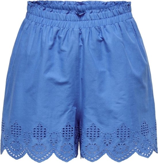 Only Bondi HW Shorts WVN French Blue BLAUW S