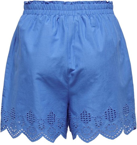 Only Bondi HW Shorts WVN French Blue BLAUW L