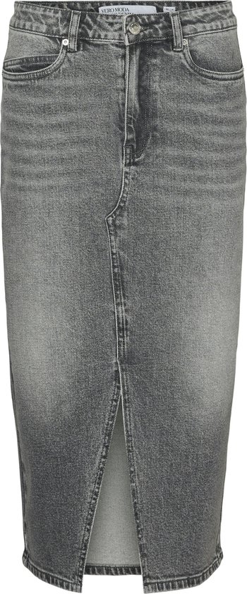 Vero Moda Vmveri Hr Calf Skirt Med Grey | Grau | Maat: XS