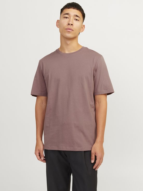 Jack & Jones Jack&Jones Jjeorganic Basic Tee Ss O-Neck Mauve BRUIN XL