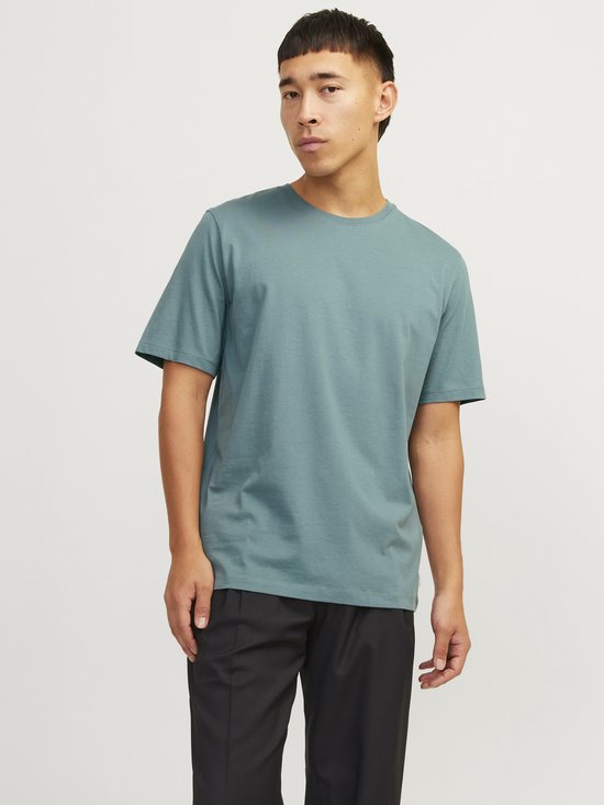 Jack & Jones Jack&Jones Jjeorganic Basic Tee Ss O-Neck Goblin Blue GROEN S