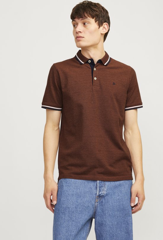 Jack & Jones Jack& Jones Jjepaulos Polo Mocha Bisque BRUIN M