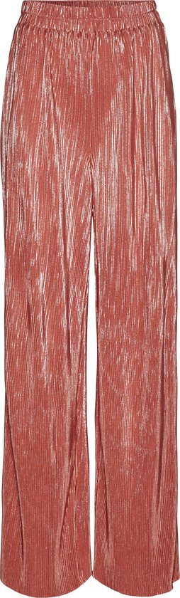 Vero Moda Vmmuvi Hw Wide Pant Burnt Sienna | Rood | Maat: XS