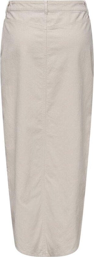 Only Onlcilla-Moxie Long Slit Cord Skirt Pumice Stone BEIGE M