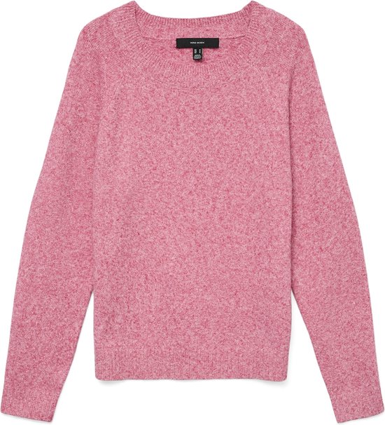 Vero Moda Vmdoffy Ls O-Neck Blouse Magenta ROSE XS