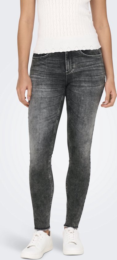 Only Onlblush Mid Ankle Dot 227 Dark Grey L32 | Grijs | Maat: XS