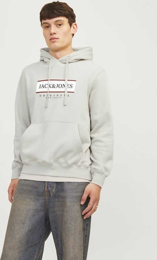 JACK&JONES - JORFREDERIKSBERG BOX SWEAT HOOD SN - Heren - Sweaters