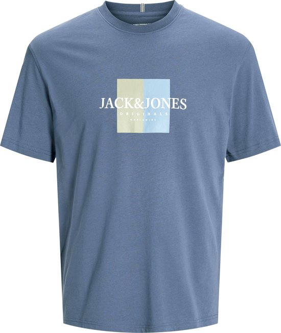 Jack&jones Jorfrederiksberg Tee Blue | Blauw | Maat: M