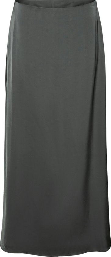 Vero Moda Vmopaula Mw Long Skirt Balsam Green GROEN XS