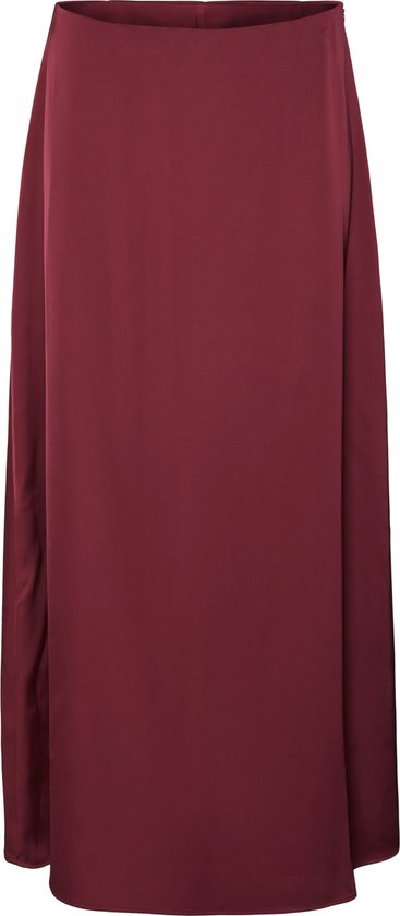 Vero Moda Vmopaula Mw Long Skirt Red Plum BORDEAU XS