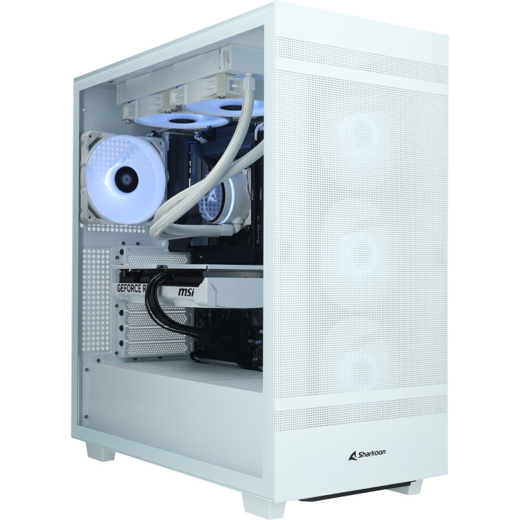 ALTERNATE Gamer Starter White U5-5070 gaming pc Core Ultra 5 245KF | RTX 5070 | 32 GB | 1 TB SSD