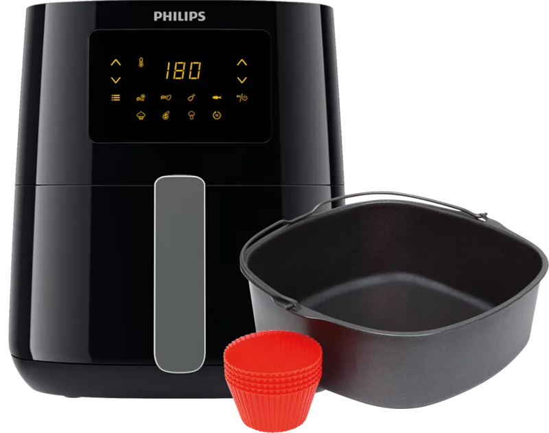 Philips Airfryer L HD9252/70 + Bakvorm
