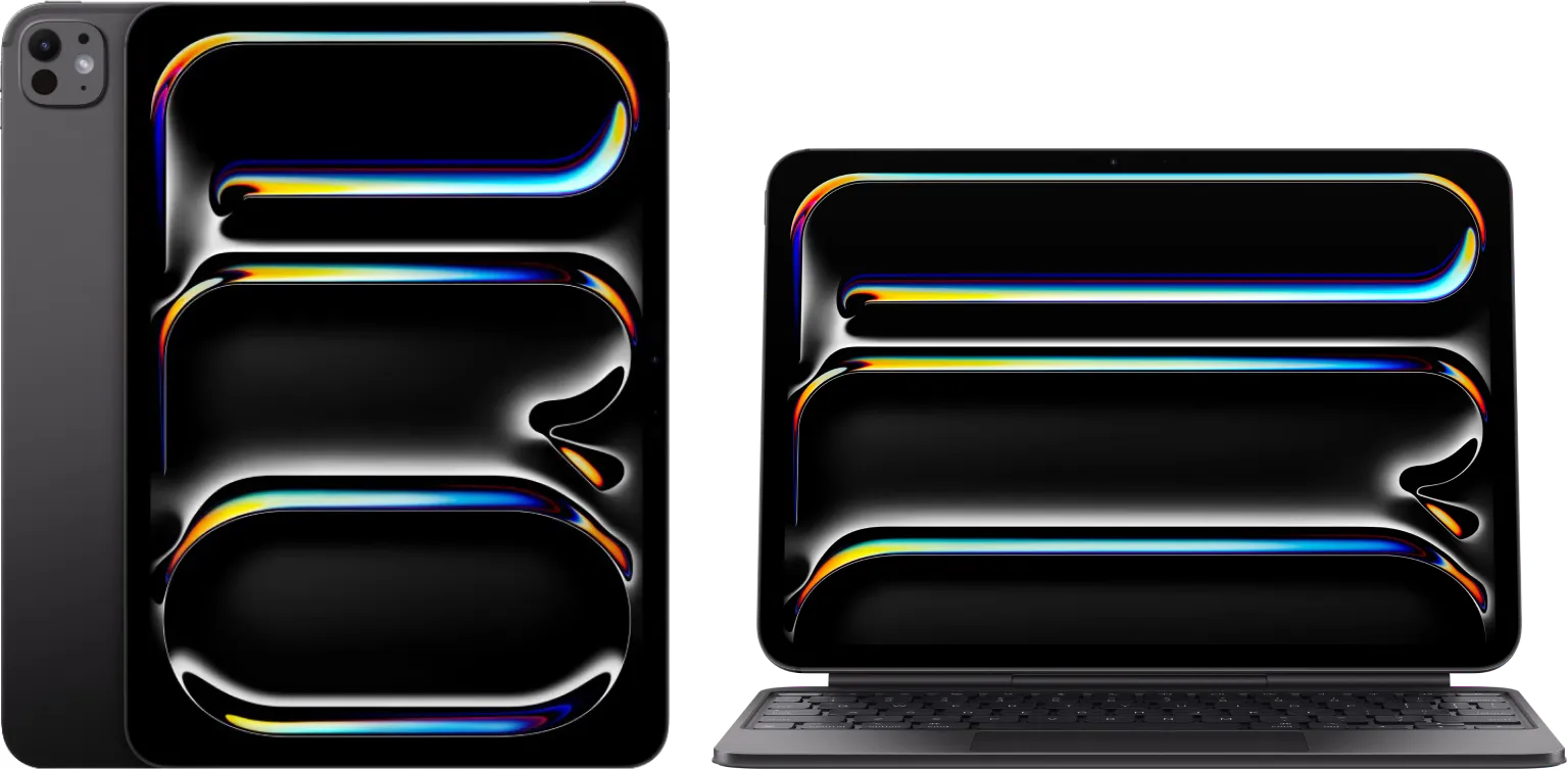 Apple iPad Pro (2024) 11 inch 256GB Wifi Zwart + Apple Magic Keyboard AZERTY + Apple Magic Keyboard AZERTY