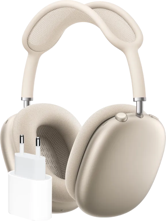 Apple AirPods Max Goud + Apple Usb C Oplader 20W