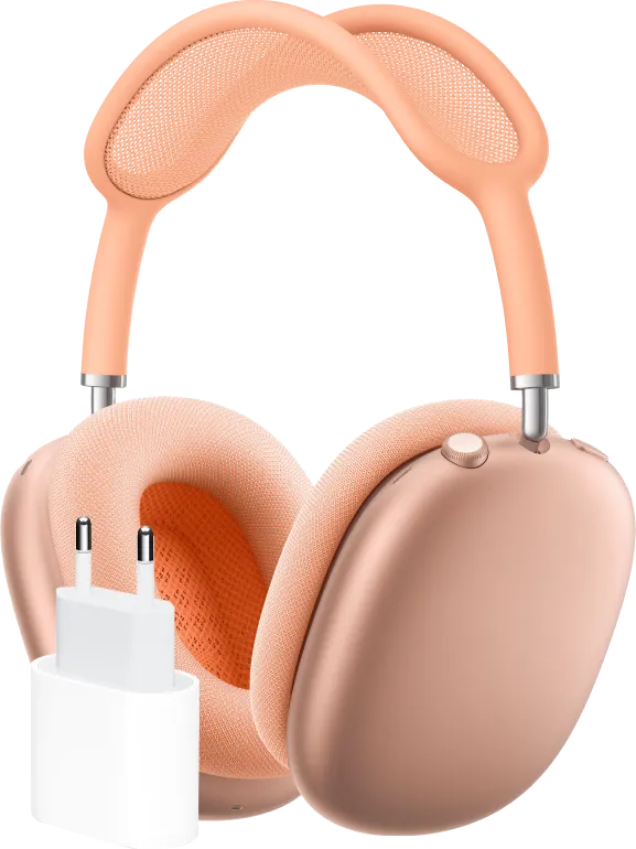 Apple AirPods Max Oranje + Apple Usb C Oplader 20W