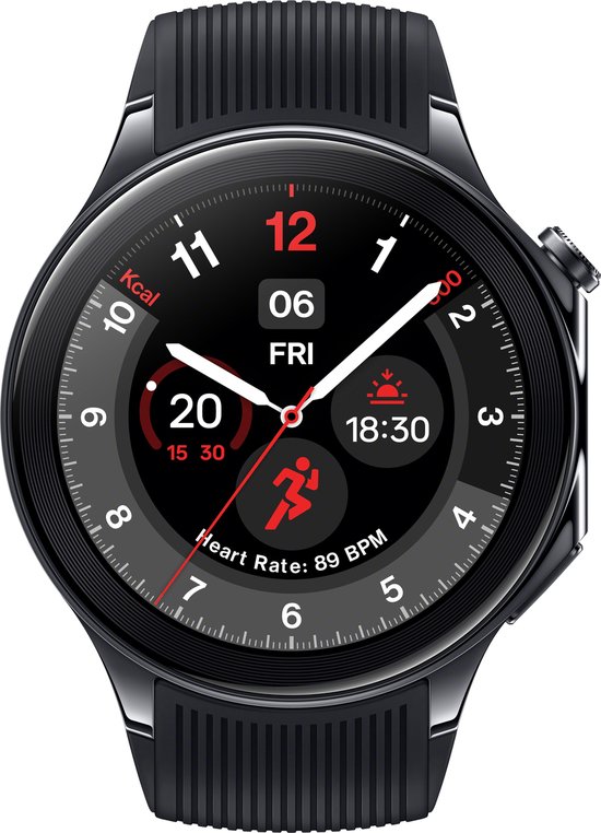 Smartwatch OnePlus Watch 2 Zwart 1