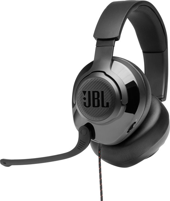 JBL Bedrade Hybride Gaming headset Quantum 300 met intrekbare microfoon Zwart