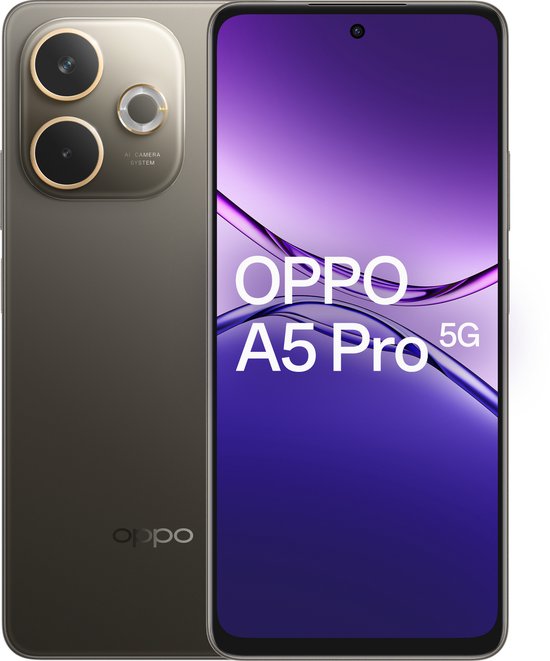 Oppo A5 Pro 5G Black Brown 8+256GB | Oppo Smartphones | Telefonie&Tablet - Smartphones | CPH2695BN