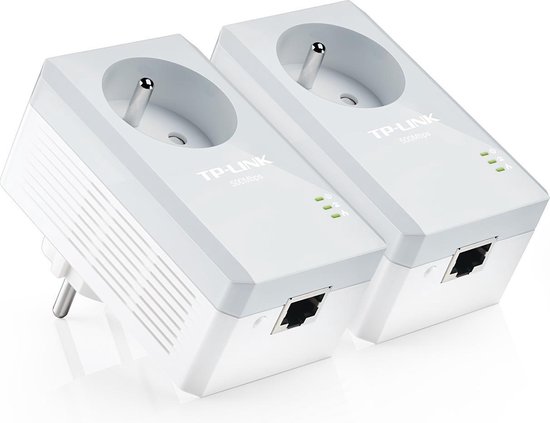 Cpl Duo Tp Link 500 Mbits/s Met Stekker Tl-pa4015pkit