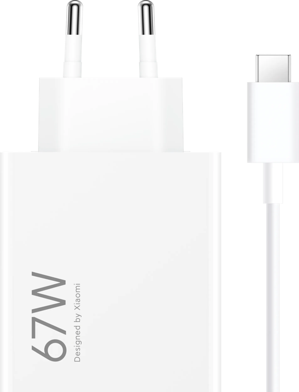 67W Oplader HyperCharge Combo (USB-A) + USB-C-kabel