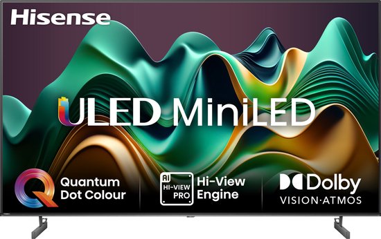Hisense 55 inch Smart TV Mini LED 4K Ultra HD 2024 55U6NQ Dolby Vision 55''