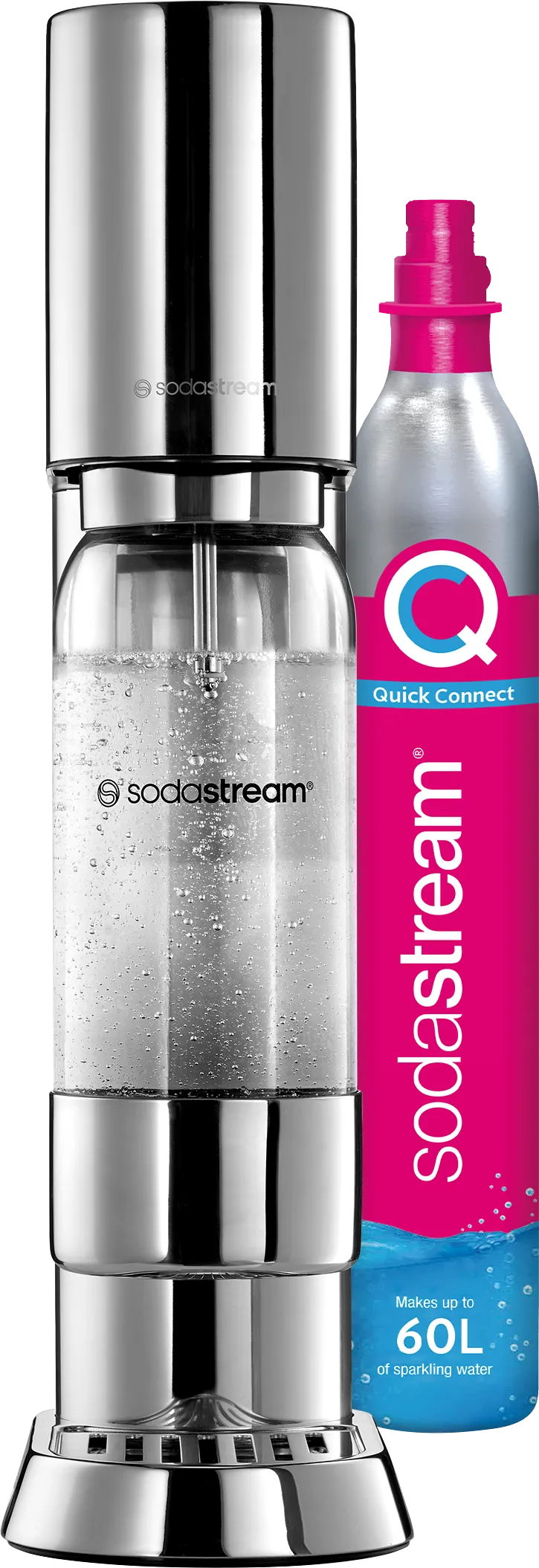 Sodastream Bruiswatermachine Enso Metaal