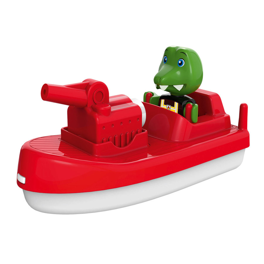 Aquaplay Brandweerboot met figuur