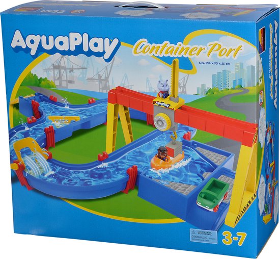 Aquaplay Containerhaven Speelset