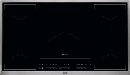 AEG IKE95454XB 6000 serie MultipleBridge - Inbouw inductie kookplaat - 90 cm
