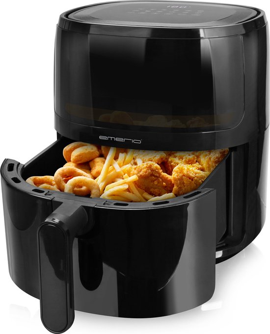 EMERIO AF-129329.3 -Heteluchtfriteuse - Zwart