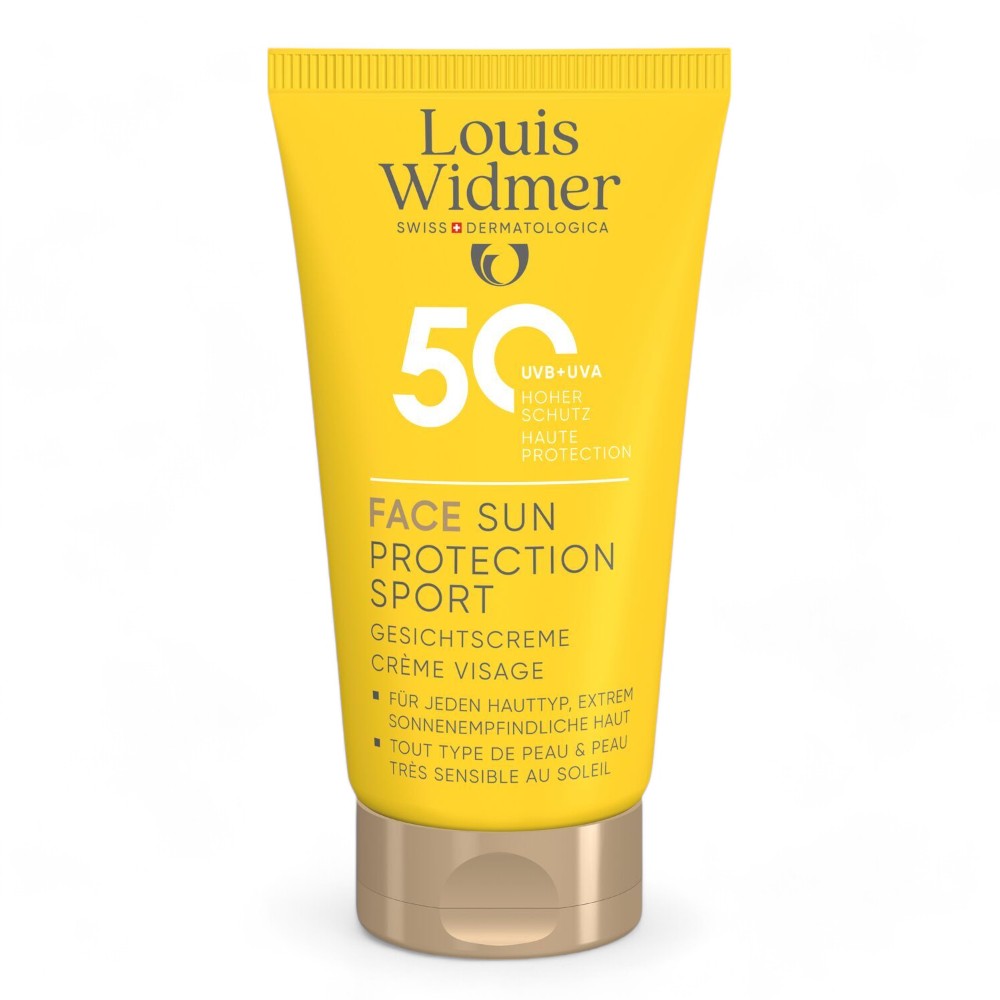 Louis Widmer Sun Face Protection Sport 50 Parfum Tube - 50ml
