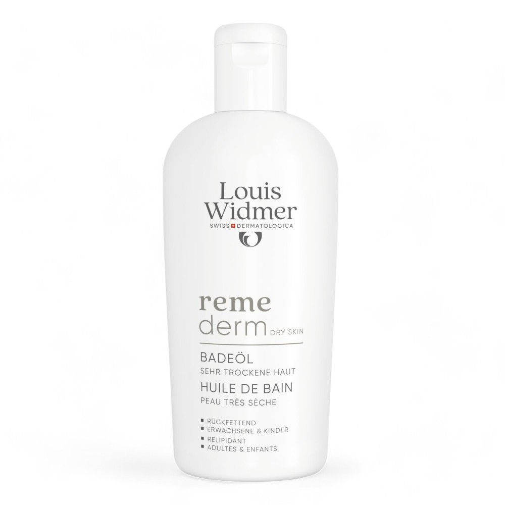 Louis Widmer Remederm Badolie Licht geparfumeerd - 250ml