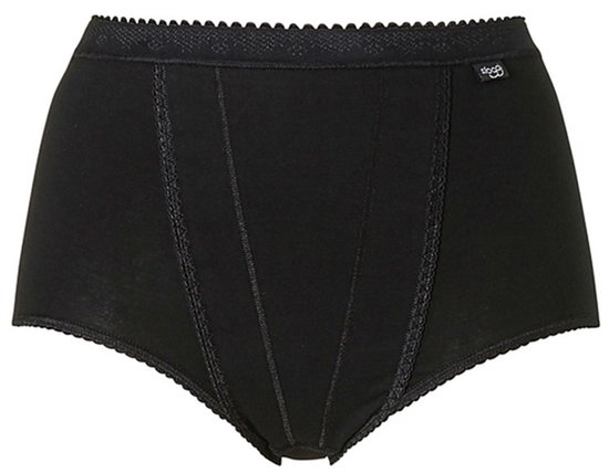 Sloggi Dames Control Maxi Black | Zwart | Maat: 38