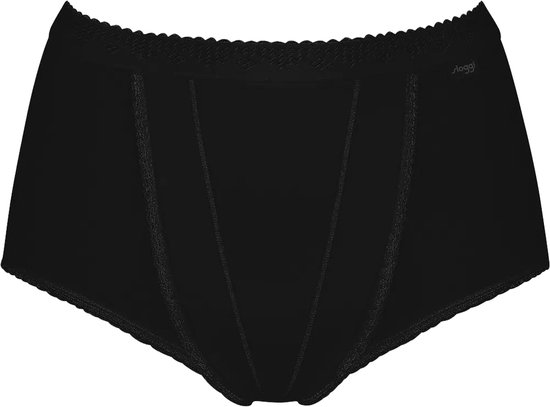 sloggi Control Dames Maxi Verstevigende slip - Zwart - Maat 48