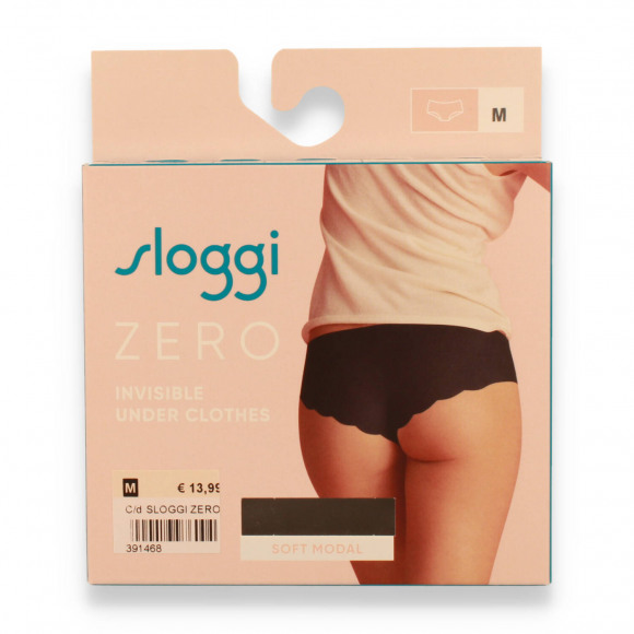 Sloggi Dames Zero Modal Hipster Black ZWART XL