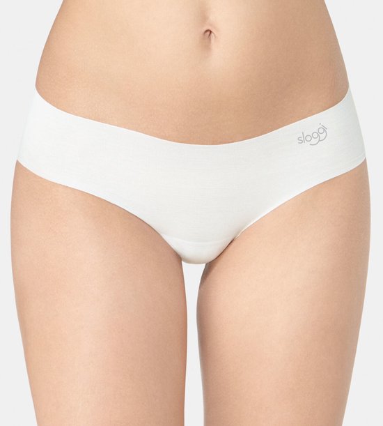 Soggi Dames Zero Moda Hipster Sik White | Wit | Maat: L
