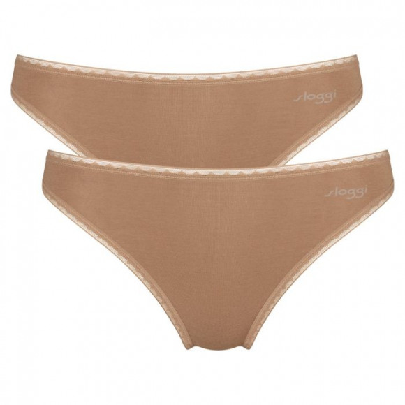 Sloggi Go Tai 2p Brown BRUIN L