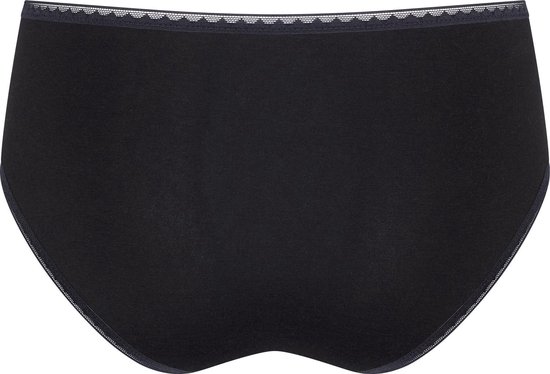Sloggi Go Midi 2p Black | Zwart | Maat: XL