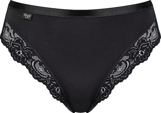 Sloggi Dames Romance Tai Black | Zwart | Maat: 42