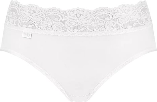 Sloggi Dames Romance Midi White WIT 36