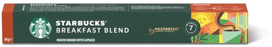 Starbucks by Nespresso capsules Breakfast Blend