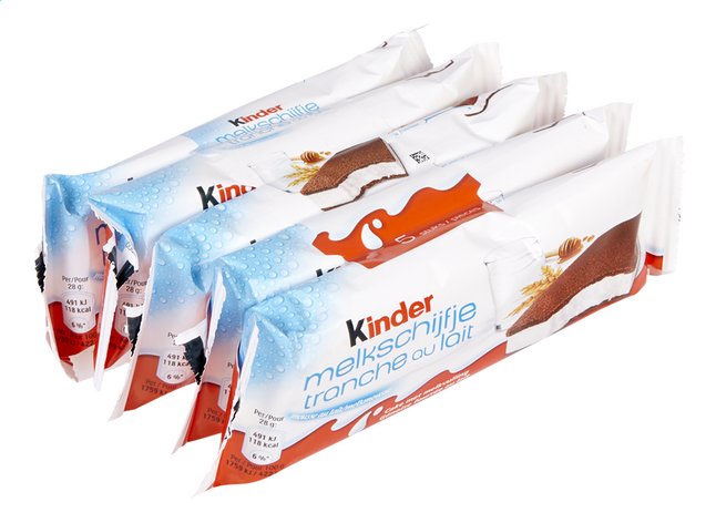 kinder melkschijfje met honing 5x28g