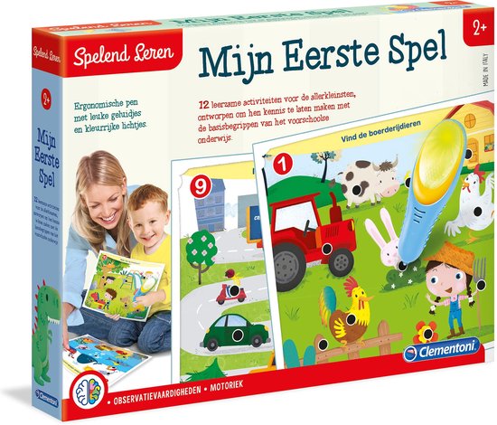 Clementoni Spelend Leren - Mijn eerste spel