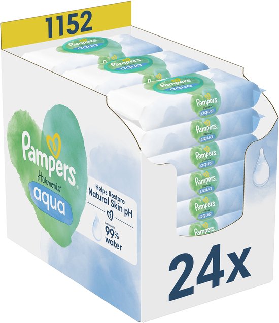 Pampers billendoekjes Harmonie Aqua
