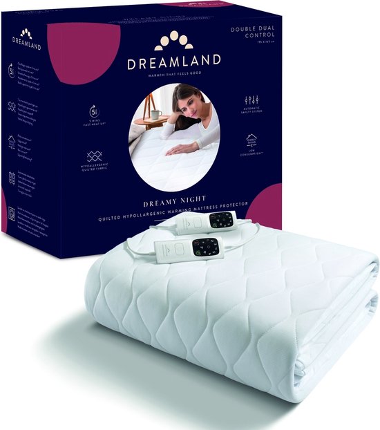 Dreamland Onderdeken 2P 16970 | Elektrische dekens&kussens | Verzorging&Beauty - Lichaamsverzorging | 16970