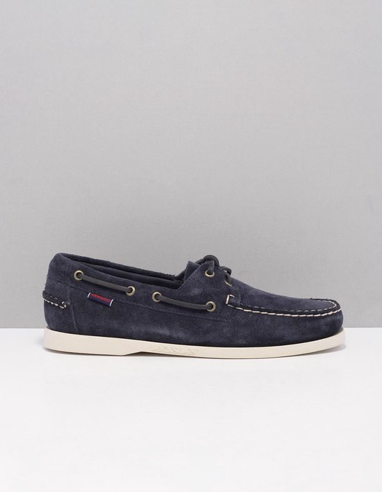 Sebago Heren Portland Flesh Out Blue Navy BLAUW 43