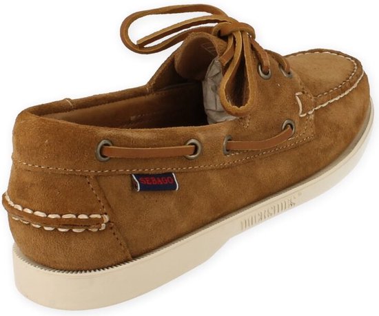 Sebago heren portland flesh out brown cognac COGNAC 39