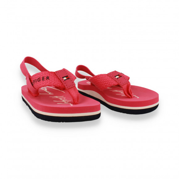 Tommy Hilfiger meisjes badslipper fushia FUSHIA 25